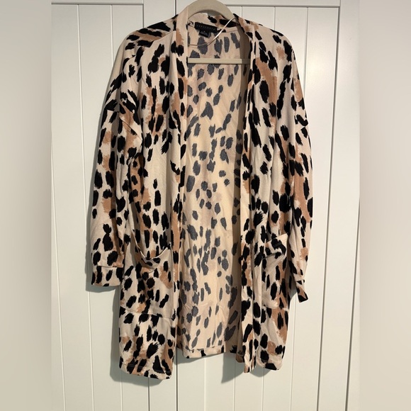 Sanctuary Animal Print Cardigan - Picture 1 of 5